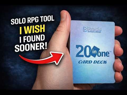 The Solo RPG Card Deck I Wish I Found Sooner