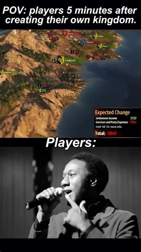 POV: Players 5 Minutes After Creating Their Own Kingdom.