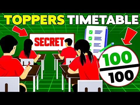 🤓📖Toppers ஆக இந்த Time Table Follow பண்ணுங்க|Toppers Study Time Table #timetable #exam #studytips