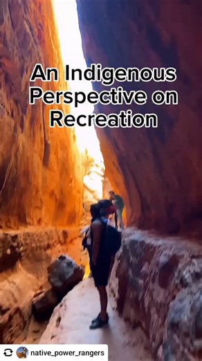 @native_power_rangers It’s Native Heritage Month! Let’s talk about recreation. 😖 When settlers recreate, it can be so upsetting for Indigenous people. Not everything needs to be a hiking trail, biking trail, or OHV adventure! These activities can really hurt the land if not managed well, especially if Indigenous communities and Tribal nations are not consulted on recreation activities on their ancestral lands. Have you asked the Indigenous community who used to live there if they would approve 