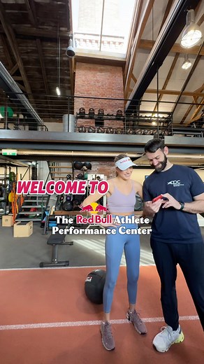 Having a good time here at the APC 😋🏋🏼‍♀️ Thank you so much Red Bull for this opportunity❣️ #acl #aclrecovery #redbull #training #athlete | Kelly Sildaru