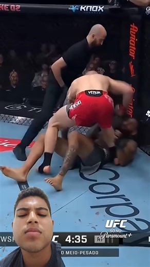 REACT Nocaute incrível no UFC ontem! #shorts #ufc #alexpereira #conormcgregor #charlesoliveira #mma