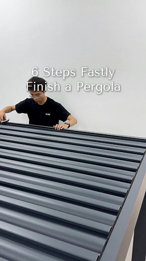 8.6K reactions · 439 shares | Easy to install your pergola殺 #pergolas #AlunoTec #Install | Alunotec_UK | Facebook
