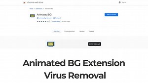 Animated BG Ads Virus Removal Guide [5 Min]