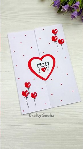 Easy & Beautiful Mother's Day Card 2026 / mother's day gift / how to make mother day card / diy gift