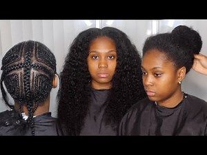 Vixen Sewin | NO HEAT VERSATILE SEW IN Detailed Tutorial | Curls Queen