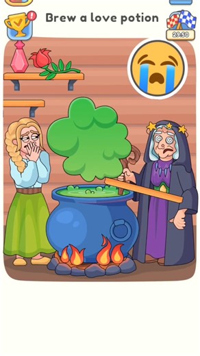 Brew a Love Potion 💖🧪 | DOP 5 Delete One Part Level Solution #shorts #dop5 #gaming #puzzle #viral