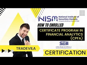 Certificate Program in Financial Analytics (CPFA) | How To Get CPFA Certificate | Step By Step Guide