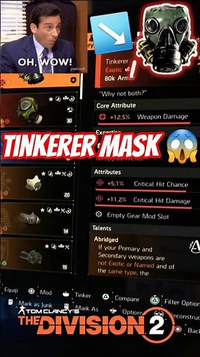 Unlock The Tinkerer Mask on The Division 2 Today!