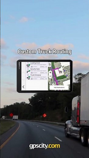 Garmin dēzl™ OTR720 GPS Truck Navigator