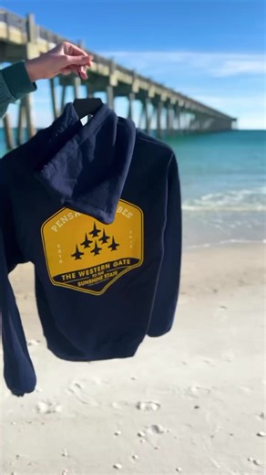 💙💛 Blue & Gold pullover hoodies are fully in stock for the last time this holiday season via PensacolaVibes.com ⚡️#pensacolavibes #purefl #explorepcola #upsideofflorida #florida #lovefl #pcola #pensacolabeach #sharealittlesunshine #pureflorida #F18 #f18superhornet #blueangels #usnavy #navy | Pensacola Vibes