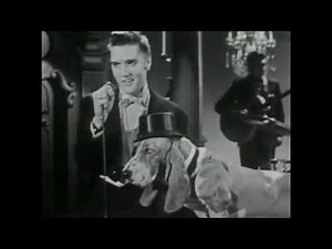 ELVIS PRESLEY - Hound Dog (DES stereo remix sync to HD restorations of 1956/1957 performances)