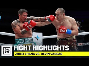 HIGHLIGHTS | Zhilei Zhang vs. Devin Vargas