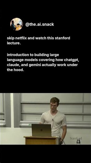 Introduction to building LLMs covering how chatgpt, claude, and gemini actually work under the hood.