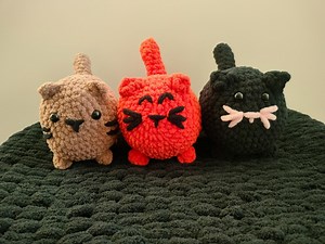 Crocheted Loaf Cat Plushie Amigurumi - Etsy UK