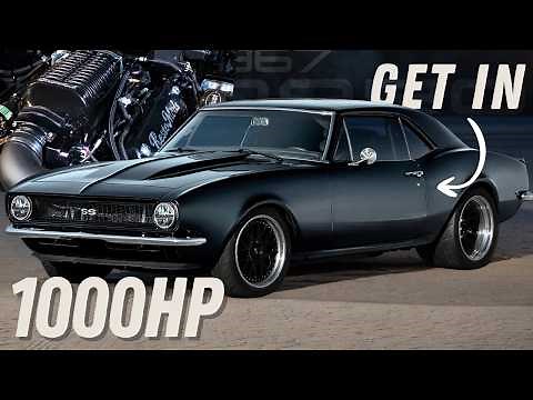Supercharged 1967 Camaro RestoMod Ride-ALONG!