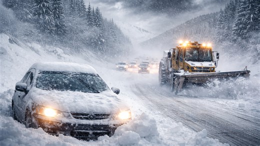 4 feet of snow and 55 mph winds hit as spring nears