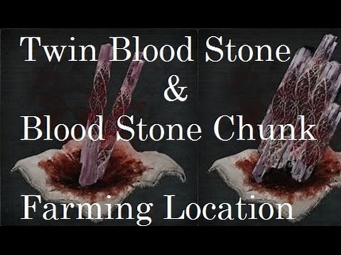 Bloodborne - Twin Blood Stone/Blood Stone Chunk - Farming Location