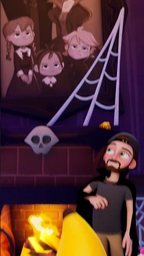 DON'T GO HERE!! Haunted House History.. Dracula Dad's spOoKy story of Halloween family..