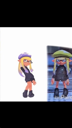 Attempt at drawing in the Splatoon art style :') | #art #splatoon3 #splatoon #drawing #music #fyp