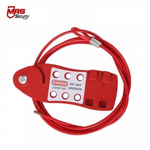 [Hot Item] Customized Security Cable Lockout Tagout Industrial Cable Wire Adjustable Lock