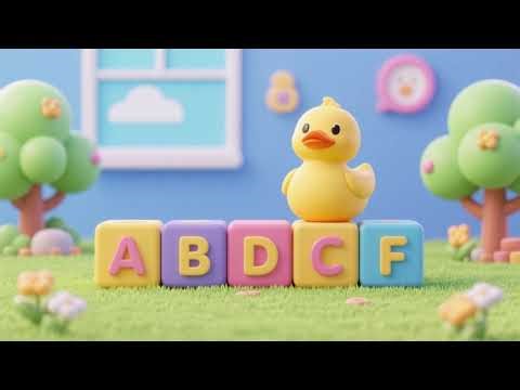 ABC Blocks with Baby Duck | Alphabet Song for Kids & Toddlers