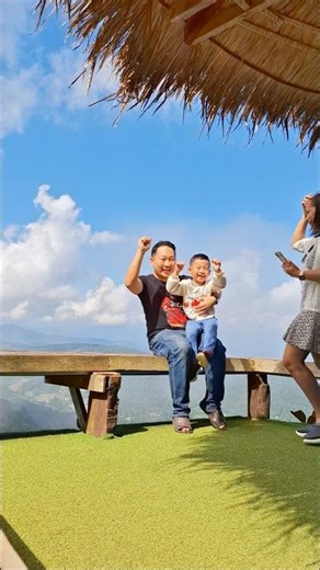 ดอยม่อนแจ่มวิวสวยมาก #วิวธรรมชาติ #ม่อนแจ่ม #เชียงใหม่ #เด็กน่ารัก #cutebaby #น้องกูเกิ้ลfamily