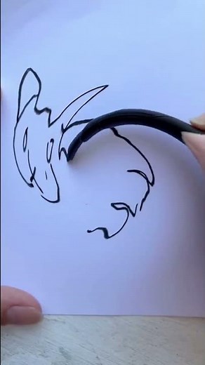 Cat Warped Filter Drawing Trend