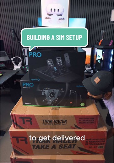 This is how to build a Sim Racing Setup like me. #racingsim #simracing #gaming #howto