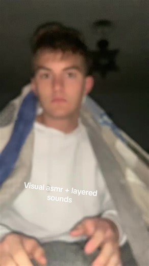 It's 5 am. I just woke up and its freezing but heres some asmr for you! #asmr #layeredsounds #visualasmr #tapping #relax