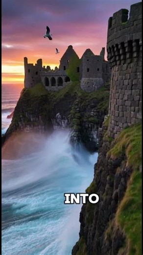 This Castle Is Falling Into the Ocean 😱🌊