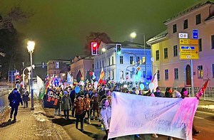 Demo: Polizeieinsatz in Meiningen wirft Fragen auf - inSüdthüringen