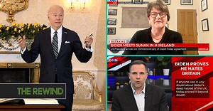 Watch: GB News & Arlene Foster Were Absolutely Raging Over Joe Biden's Irish Visit | Balls.ie