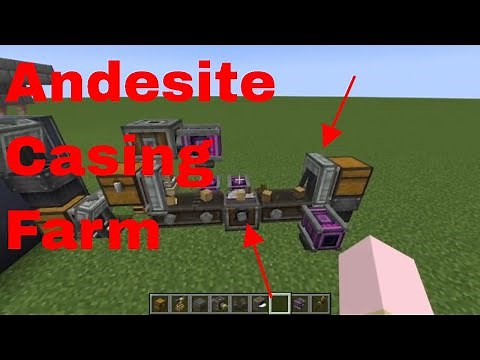 Minecraft Create Mod Tutorial | Andesite Casing Farm