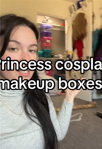 Creative Princess Cosplay Makeup Boxes