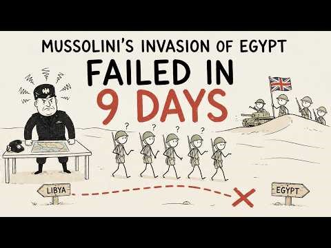 Mussolini's Invasion of Egypt Failed in 9 Days