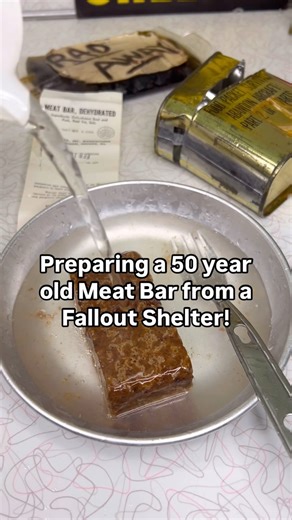 1.9M views · 101K reactions | Preparing a 50 year old Meat Bar from a...