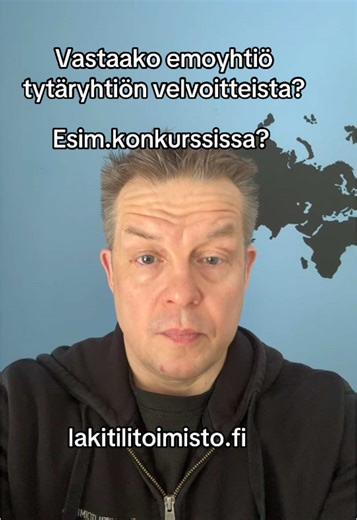 Emoyhtiön vastuu tytäryhtiön velvoitteista