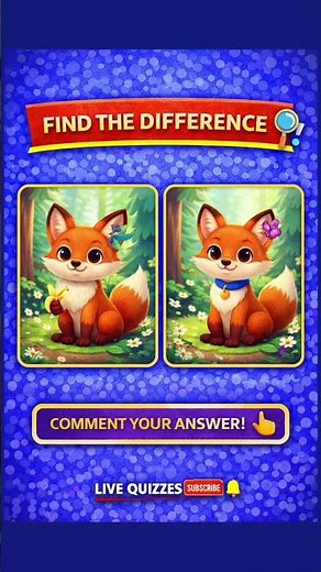 Quiz | Find the Difference 🔍😱 | How many differences can you spot?