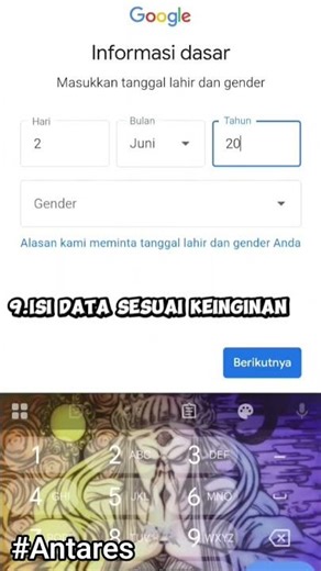 Tutorial membuat akun Gmail