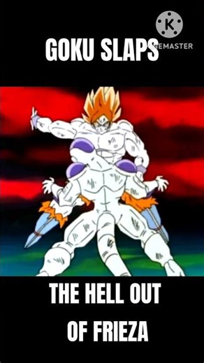 Goku Slapped the Hell Out of Frieza 🤣