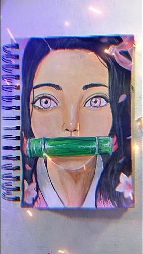 I Tried Drawing Nezuko From Demon Slayer!