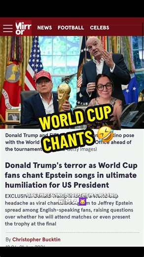 06/24 - World Cup chants 🤣 #fyp #viral #foryoupage #foryou #breakingnews