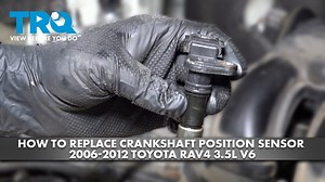 How to Replace Crankshaft Position Sensor 2006-2012 Toyota RAV4 35L V6