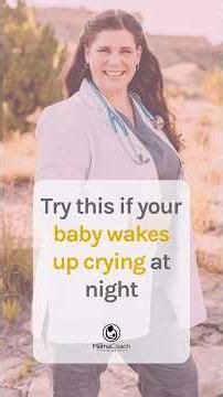 Try this if your baby wakes up crying at night