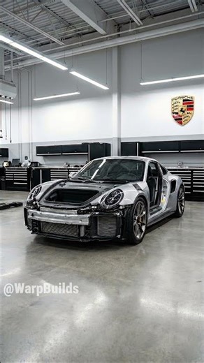 Porsche 911 Build Time-Lapse | All-Women Mechanic Team Builds a Supercar From Scratch #timelapse