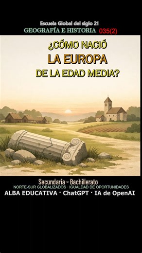 035(2) ¿CÓMO NACIÓ EUROPA? (Geografía/Historia)#trending #shortvideo #shorts #reels #foryou