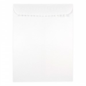 JAM Paper 9 x 12 Open End Catalog Envelopes with Peel and Seal, White, 25 per Pack