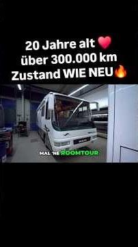 20 years old, over 300,000 km, condition LIKE NEW #motorhome #advertising @variomobilfahrzeugbaug...