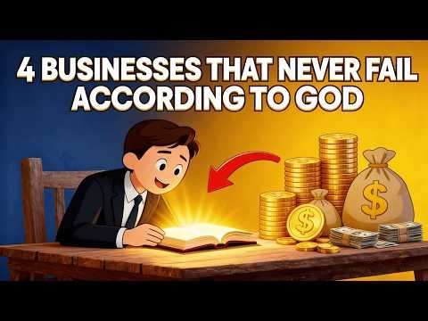 The Bible Reveals 4 Businesses That NEVER FAIL (Biblically Proven!)